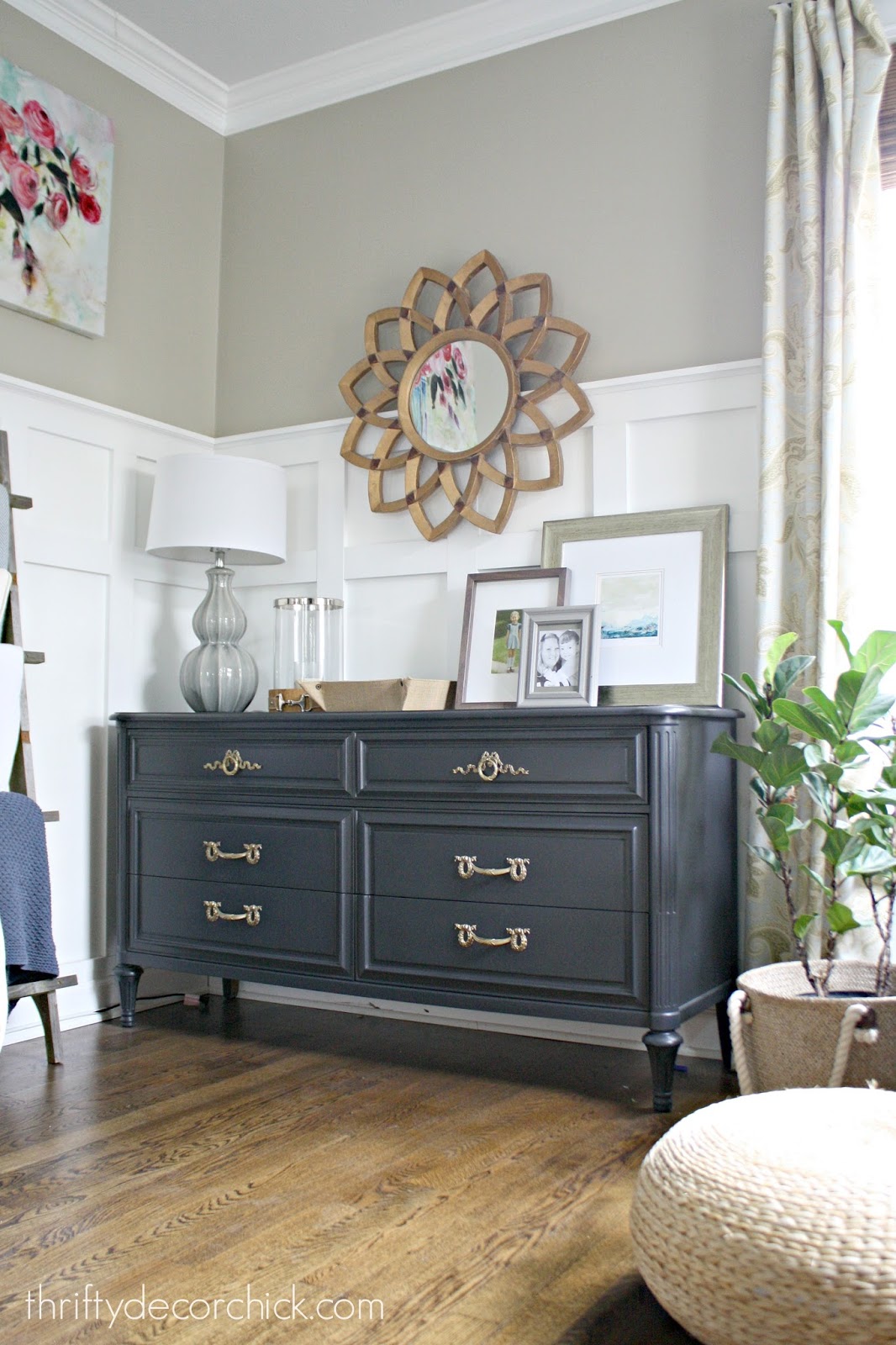 How to Make Furniture Look More Expensive With Black Paint